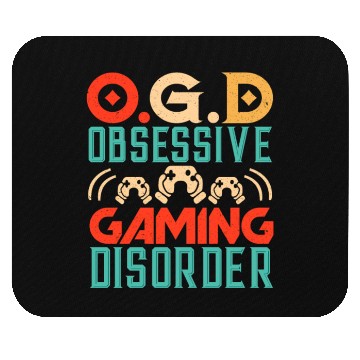 Discover OGD Obsessive gaming disorder Mouse Pads