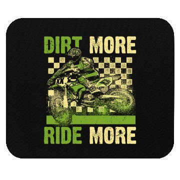 Discover Dirt Bike Racing Motorcycle Ride Mudding Motocross Mouse Pads