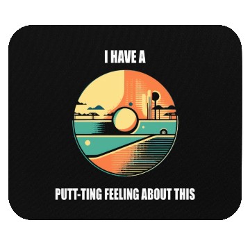 Discover Hobbie Minigolf Mouse Pads Design With Saying, Gift