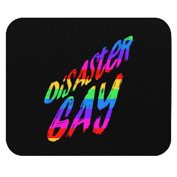 Discover Disaster Gay pride Flag Mouse Pads