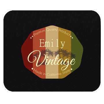 Discover Emily Vintage Design Mouse Pads