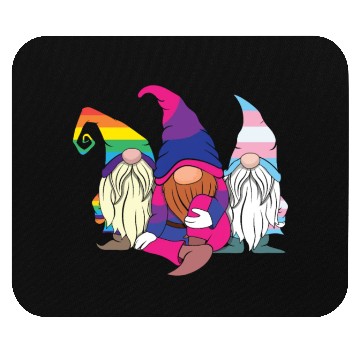 Discover Gnomes Elf LGBTQ Rainbow LGBT Pride Month Mouse Pads