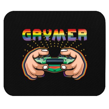 Discover Gamer LGBTQ Rainbow LGBT Pride Month Mouse Pads