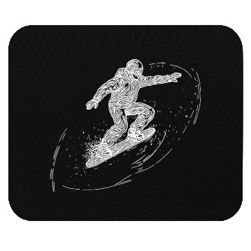 Discover Direction Tal Snowboarding Crass Snowboard Style Mouse Pads