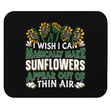Discover Sunflower Gardening Magical Mouse Pads