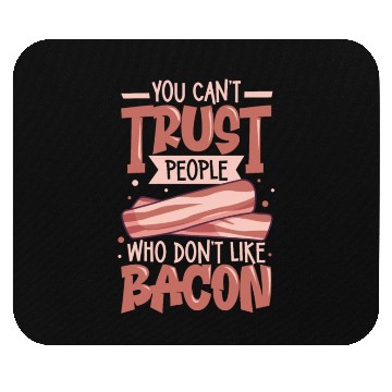 Discover Bacon Lover Funny Bacon Famous Food Keto Diet Mouse Pads