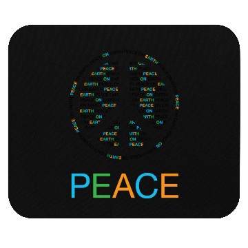 Discover Peace On Earth Mouse Pads