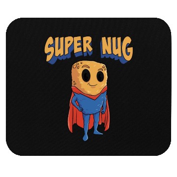 Discover Super Nug Chicken Nuggets Mouse Pads