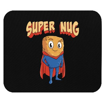 Discover Super Nug Chicken Nuggets Mouse Pads