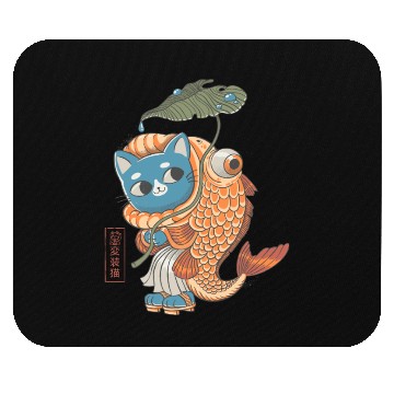 Discover Catfish Yokai Mouse Pads