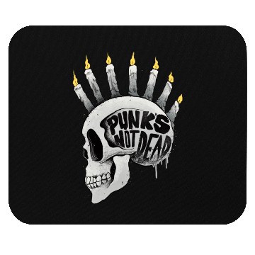 Discover Punk Skull Mouse Pads