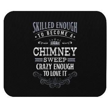Discover Lucky Charm Craft Fireplace Sweeper Mouse Pads