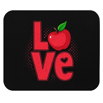 Discover Apple Love Apples Picker Picking Farmer Mouse Pads