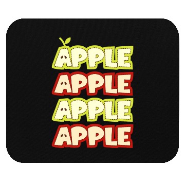 Discover Apple Repeat Apple Picking Farmer Mouse Pads