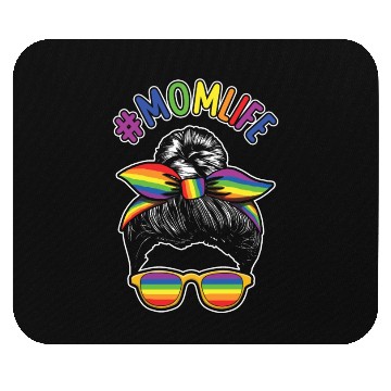 Discover For Moms Mommy Gay LGBTQ Rainbow LGBT Pride Month Mouse Pads