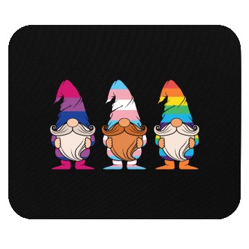 Discover Cute Gnomes Elf LGBTQ Rainbow LGBT Pride Month Mouse Pads