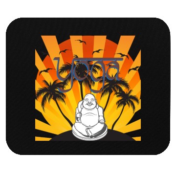 Discover Jnanamama Yoga Maternity Buddha Mouse Pads