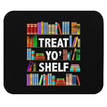 Discover Funny Reading Gift Book Lover Reader Librarian Mouse Pads