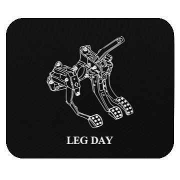 Discover Leg Day - Auto - Funny Gift Idea Mouse Pads