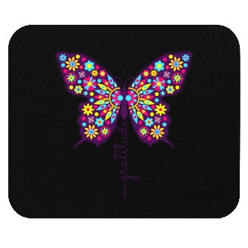Discover butterflies floral Mouse Pads