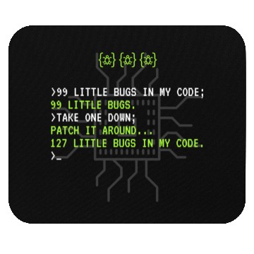 Discover Funny Programmer Coding Debugger Hacker Computer Mouse Pads