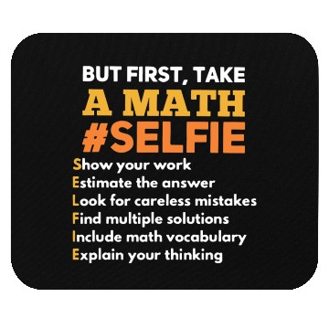 Discover Funny Math Teacher For A Math Nerd Mouse Pads