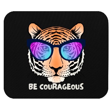Discover Be Courageous like a Lion Mouse Pads