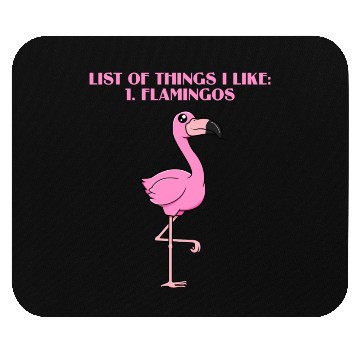 Discover Funny Flamingo For Flamingo Lover Mouse Pads