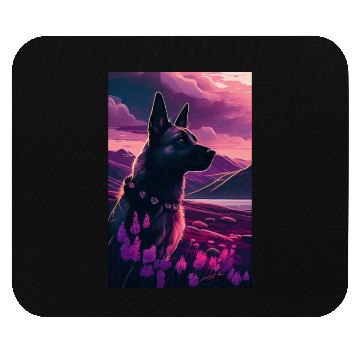Discover Belgian Malinois Nature Mouse Pads