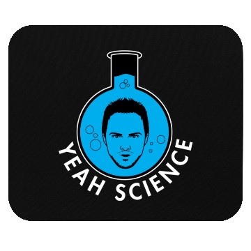 Discover Breaking Bad Jessie Yeah Science Text Portrait Mouse Pads