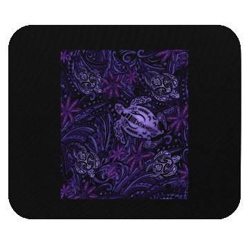Discover Hawaiian Honu - Turtle collage 4422 Mouse Pads