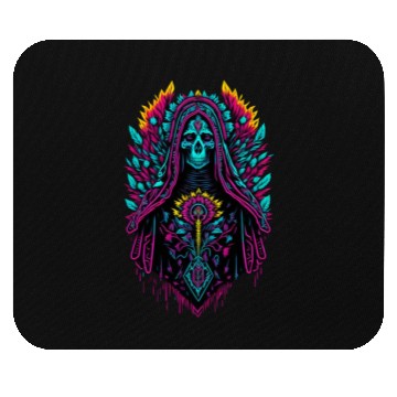 Discover Holy Death of Guadalupe Mouse Pads