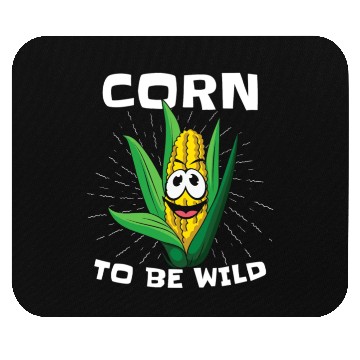 Discover Funny Farming Farmer Corn Cob Mouse Pads