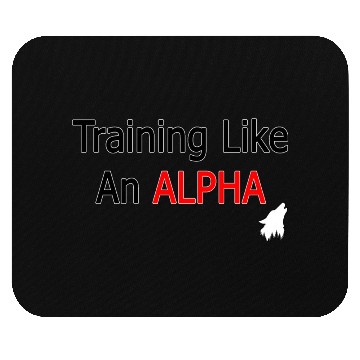 Discover Gym Wear┃Training Like An ALPHA. Mouse Pads