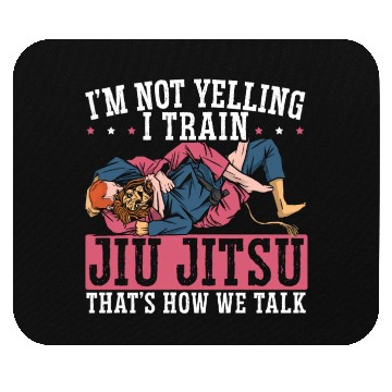 Discover Jiu Jitsu BJJ Martial Arts MMA Combat Fighting Mouse Pads