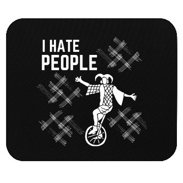 Discover I Hate People Mouse Pads