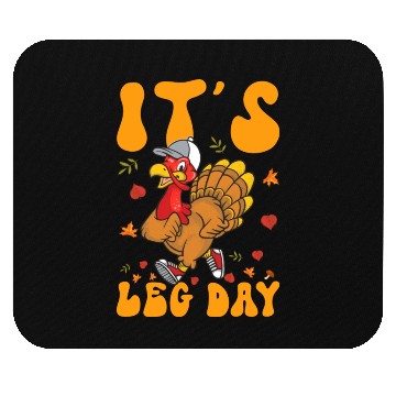 Discover Thanksgiving Turkey Trot Squad Running Mouse Pads