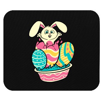 Discover Surprise Bunny Mouse Pads
