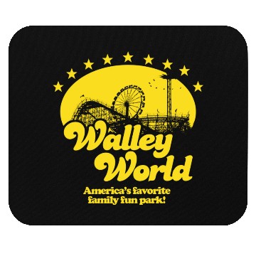 Discover Walley World Tourist Mouse Pads