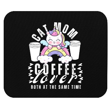 Discover Cat Mom Coffee Lover Unicorn Mouse Pads