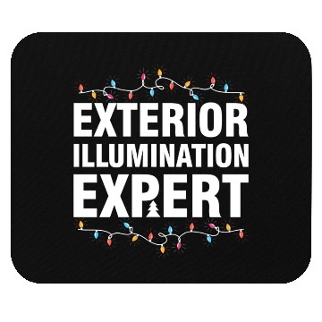 Discover Exterior Illumination Expert Christmas Light Mouse Pads