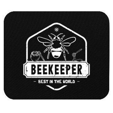 Discover Beekeeper Best In The World Mouse Pads