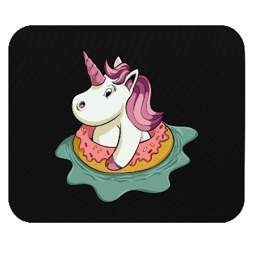 Discover Unicorn Swimming Mouse Pads