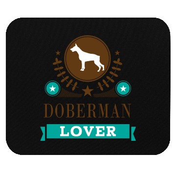 Discover Doberman Lover Mouse Pads
