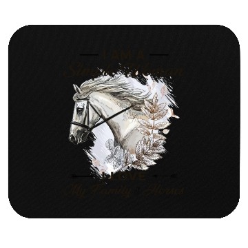 Discover I Am A Simple Woman I Love My Family And Horses Mouse Pads