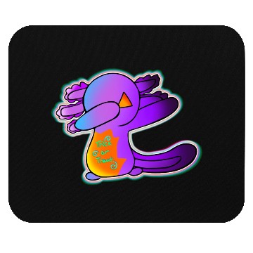 Discover Jack O Lantern Axolotl Halloween Trick Or Treat 1 Mouse Pads
