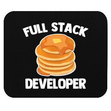 Discover Full Stack Developer Funny Computer Science Mouse Pads