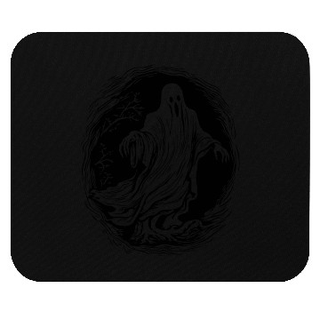 Discover Ghost Halloween Spooky Mouse Pads