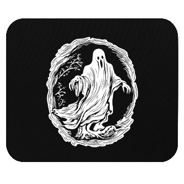 Discover Ghost Halloween Spooky Mouse Pads