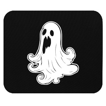 Discover Ghost Halloween Spooky Mouse Pads